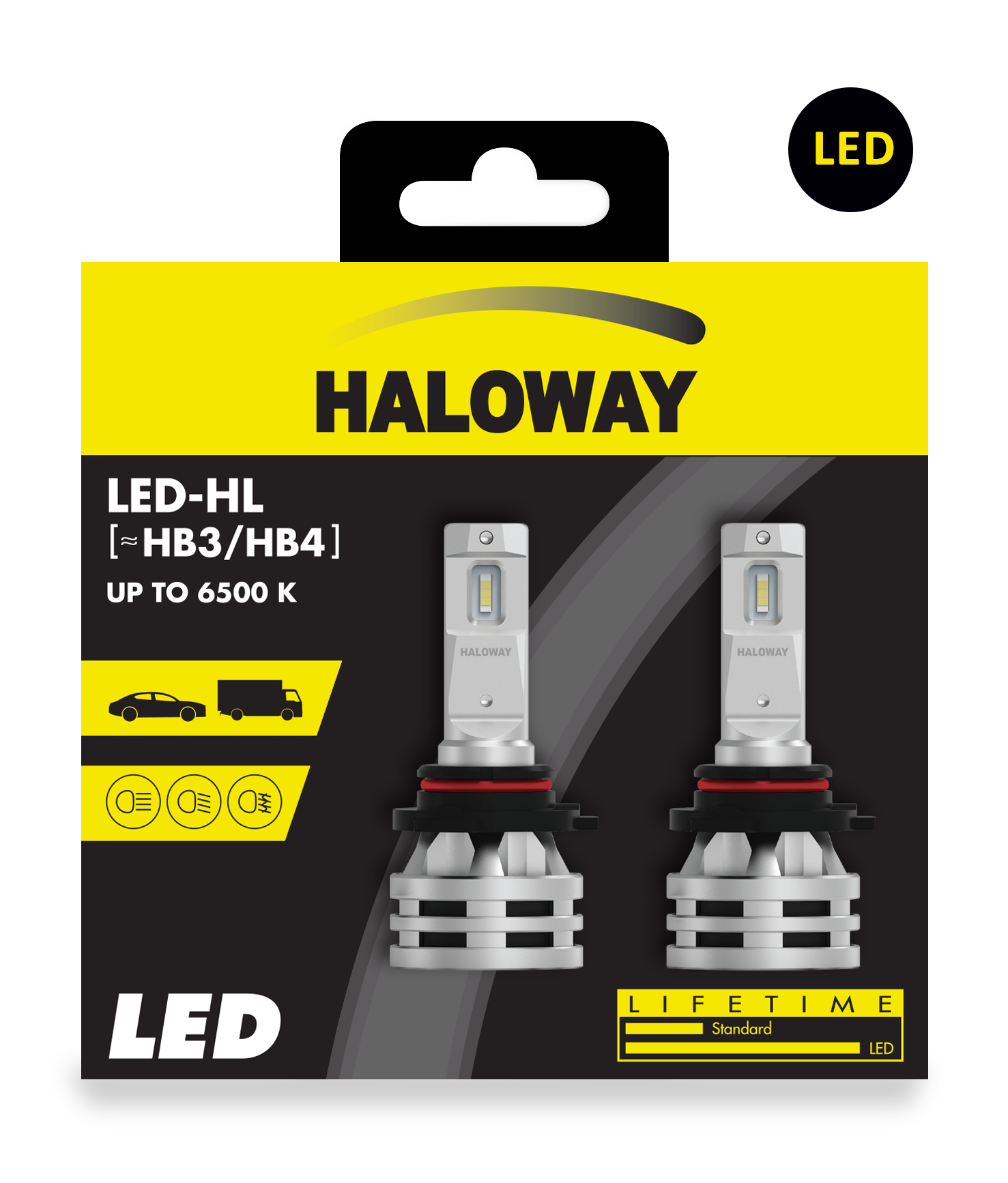 LED HB3/4  HAL